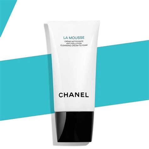 chanel la mousse crème nettoyante à mousse 150ml|chanel la mousse face wash.